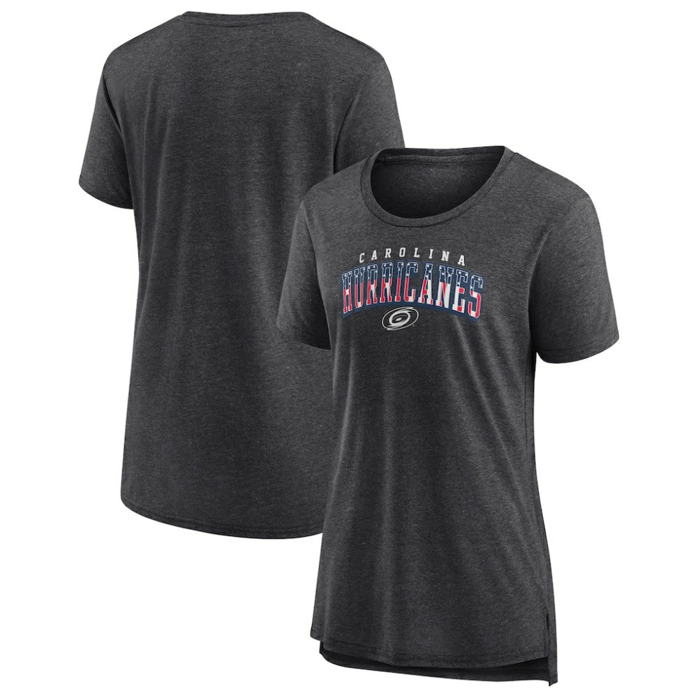 Carolina Hurricanes - Women's Proud Tri-Blend T-Shirt Gray
