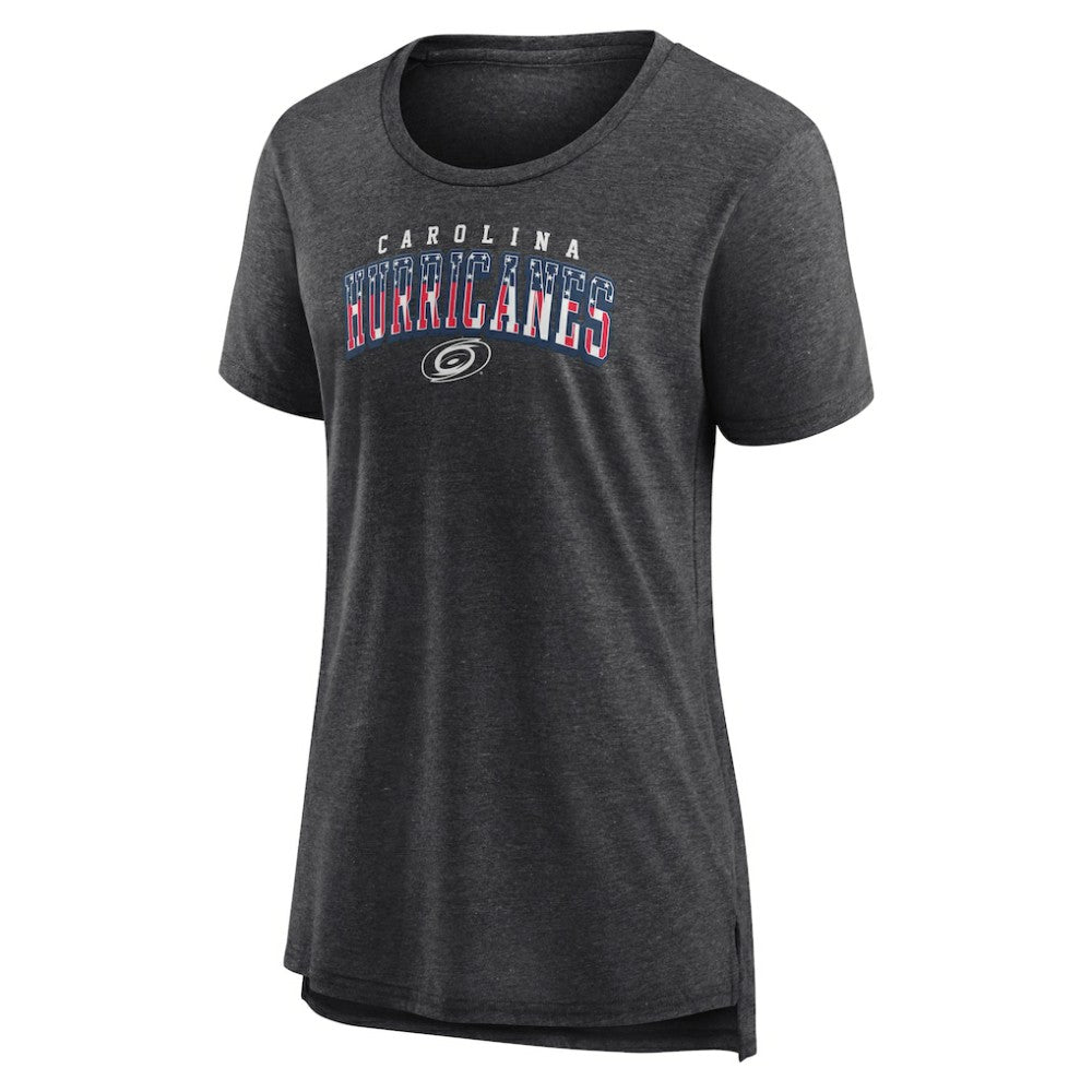 Carolina Hurricanes - Women's Proud Tri-Blend T-Shirt Gray
