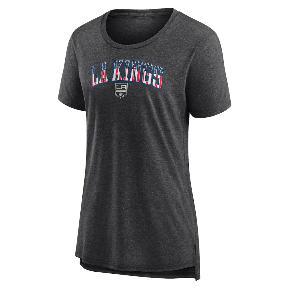 Los Angeles Kings - Women's Proud Tri-Blend T-Shirt Gray