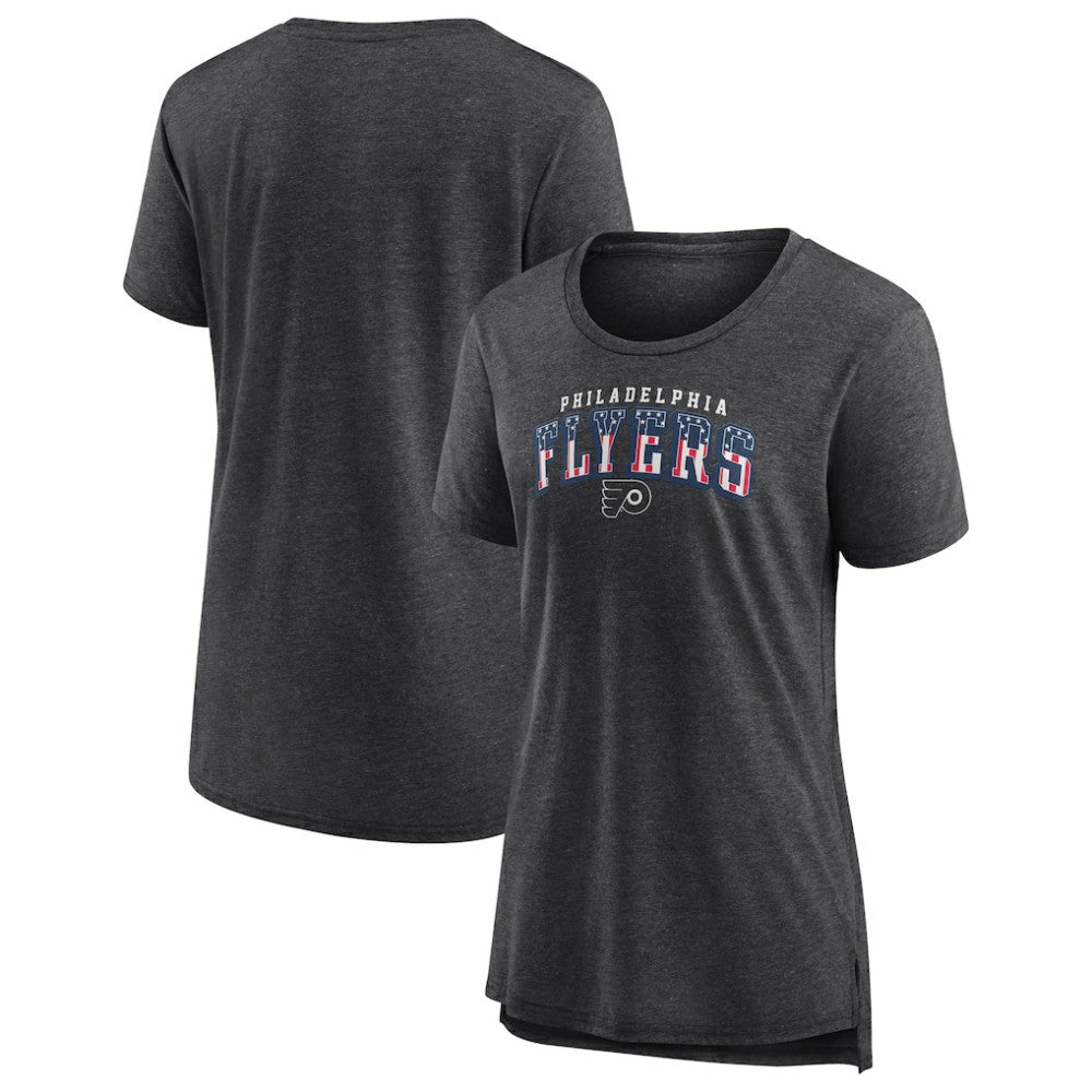 Philadelphia Flyers - Women's Proud Tri-Blend T-Shirt Gray