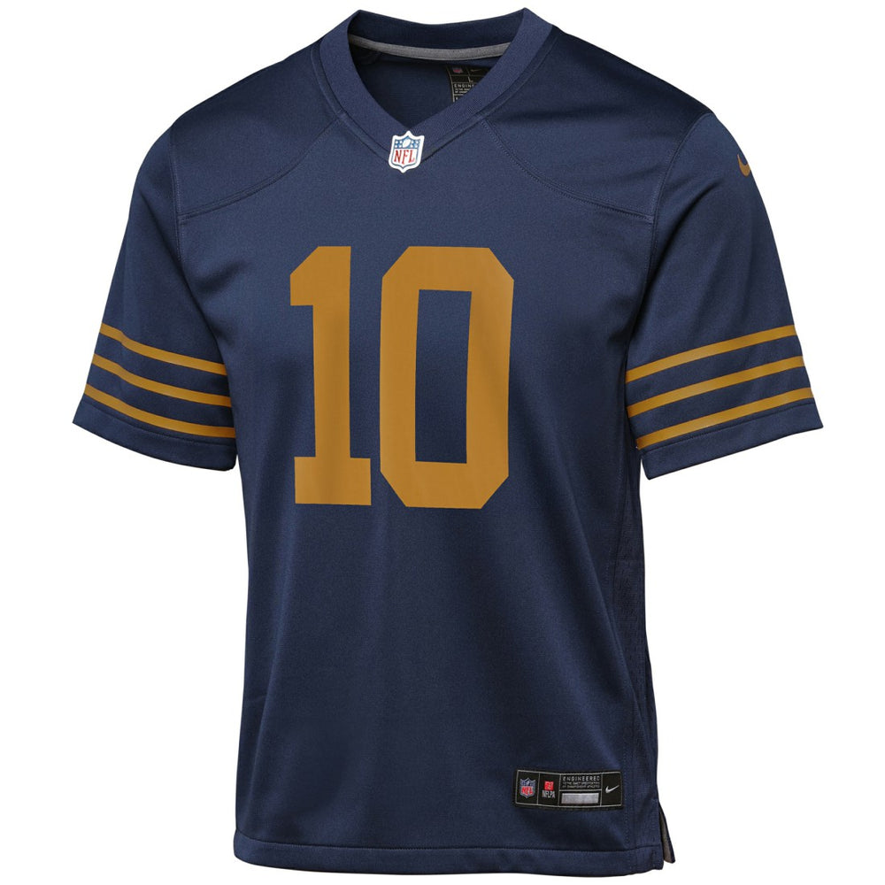 Jordan Love Green Bay Packers Youth The 1923 Classic Game Jersey Navy - Nike