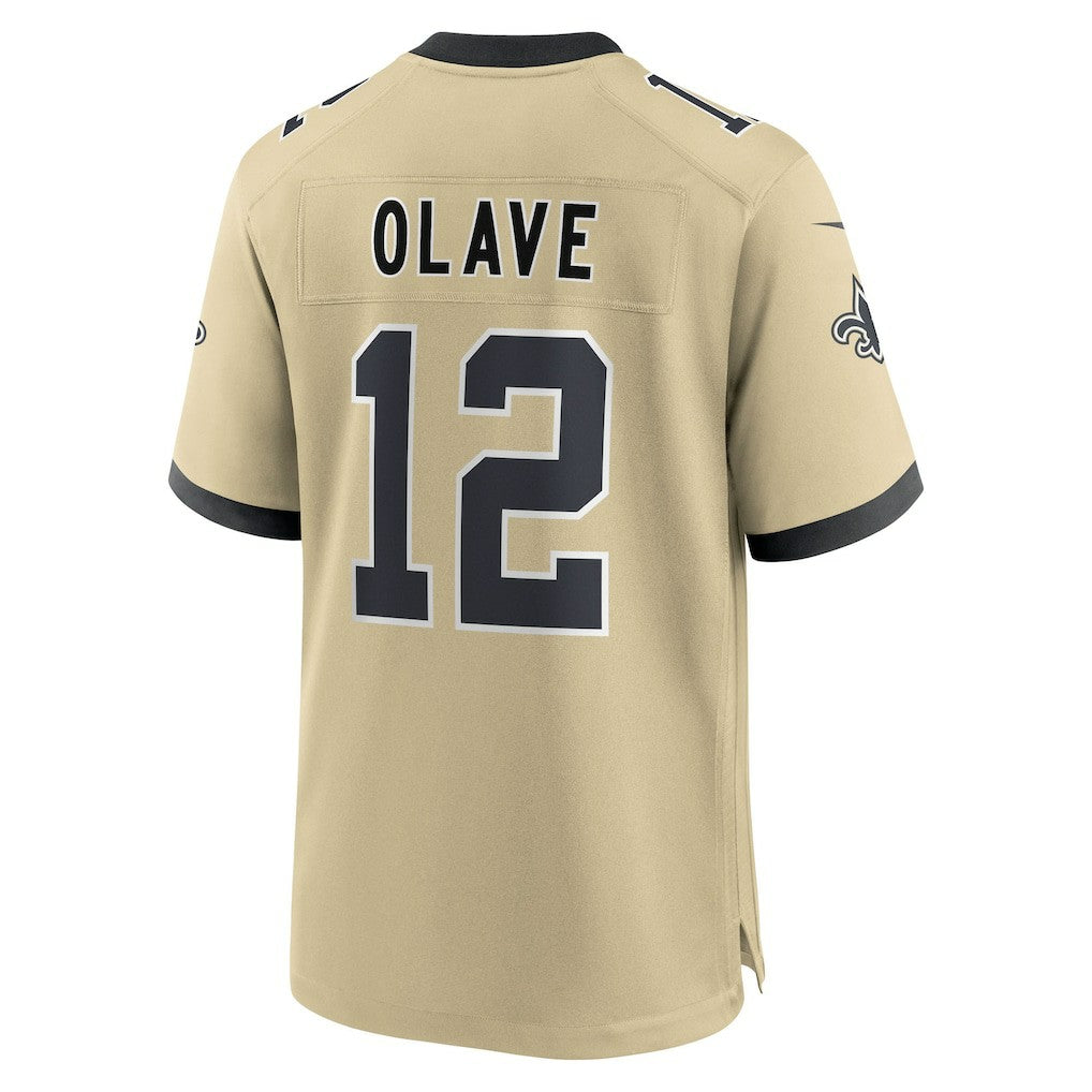 Chris Olave New Orleans Saints Youth Gameday Golds Alternate Game Player Jersey - Gold | NFL Jerseys