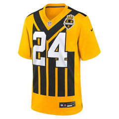 Joey Porter Jr. Pittsburgh Steelers Youth Alternate 1933 Throwback Game Jersey Gold - Nike