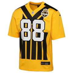 Pat Freiermuth Pittsburgh Steelers Youth Alternate 1933 Throwback Game Jersey Gold - Nike