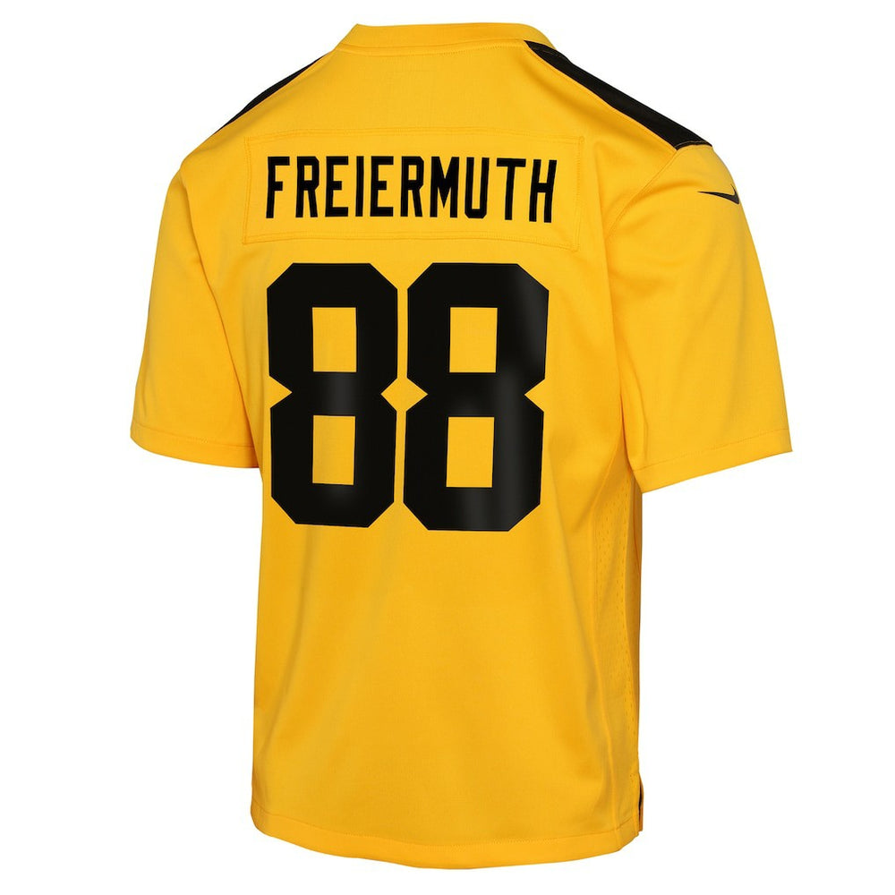 Pat Freiermuth Pittsburgh Steelers Youth Alternate 1933 Throwback Game Jersey Gold - Nike