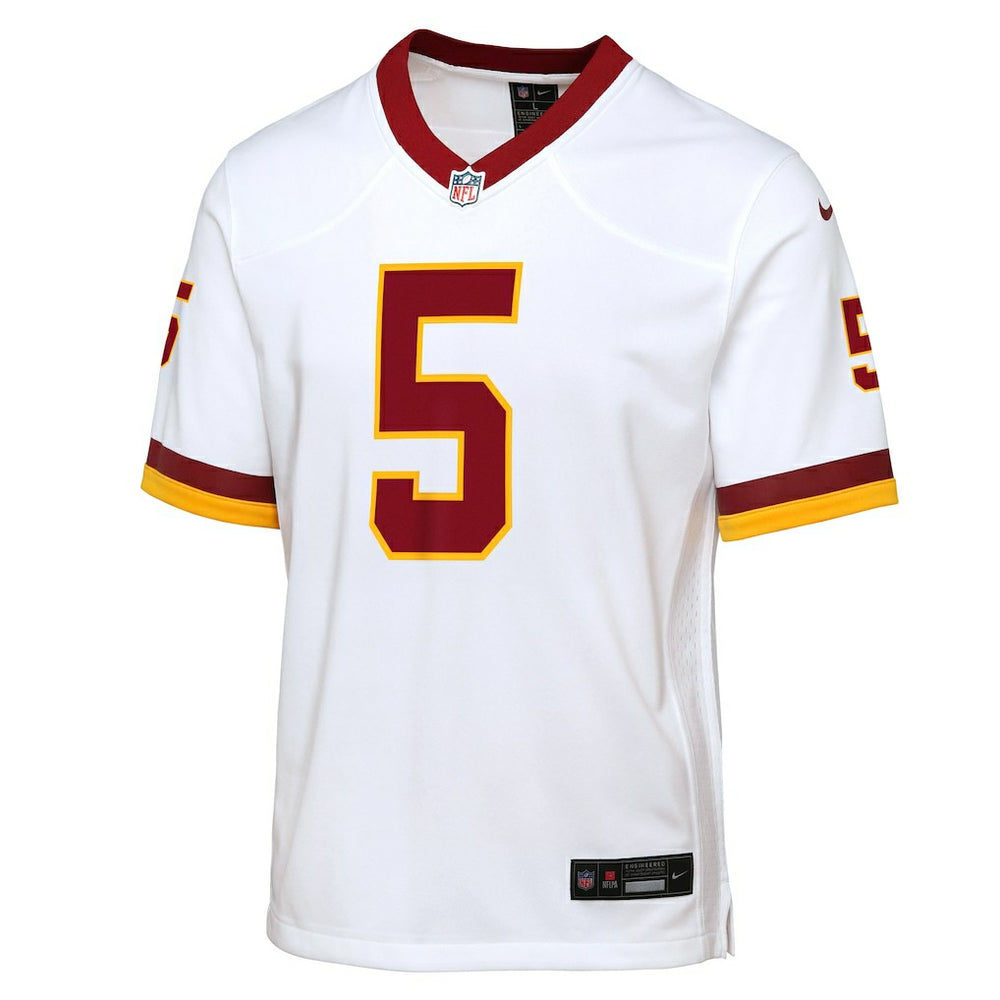 Jayden Daniels Washington Commanders Youth Game Super Bowl Era Jersey White - Nike