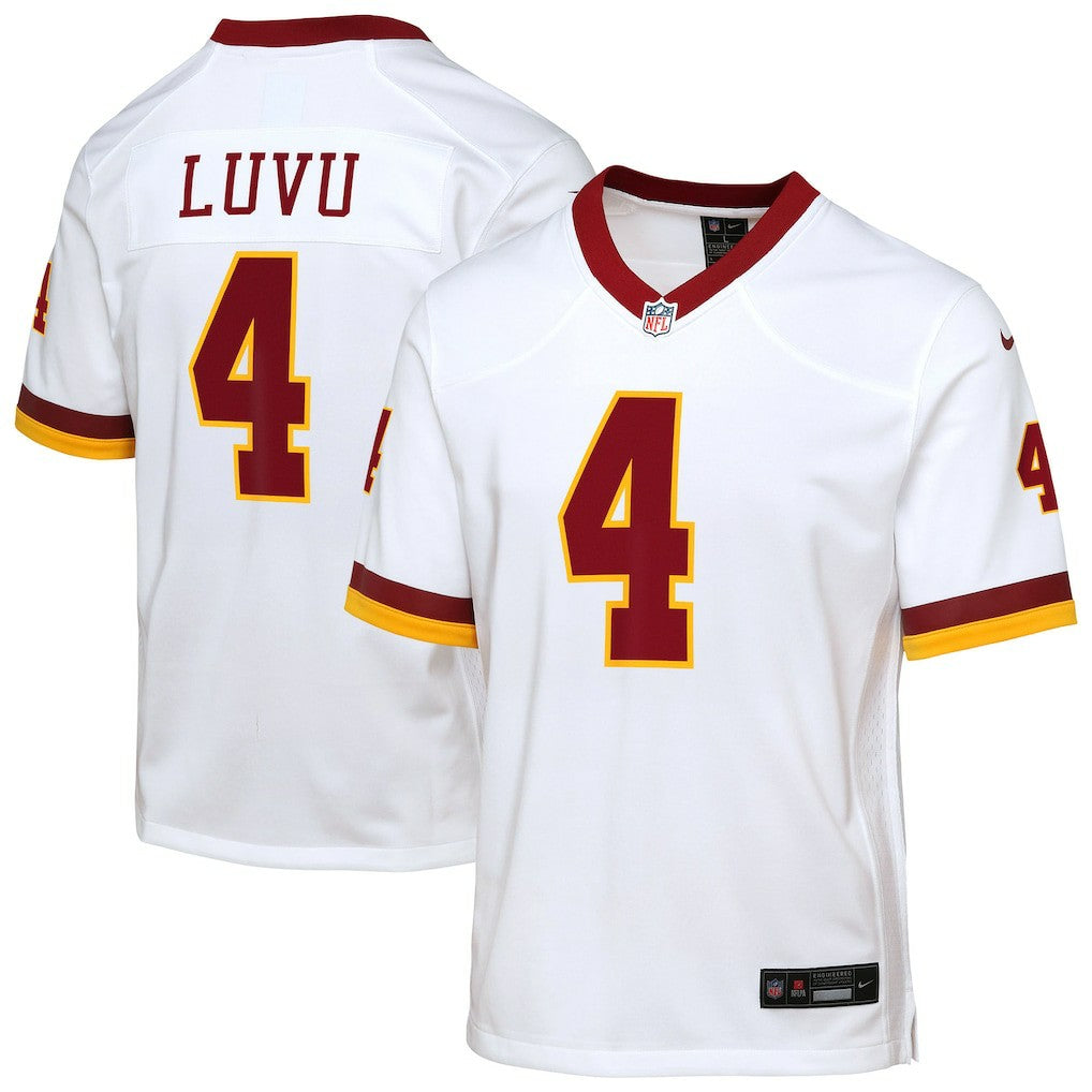Frankie Luvu Washington Commanders Youth Game Super Bowl Era Jersey White - Nike