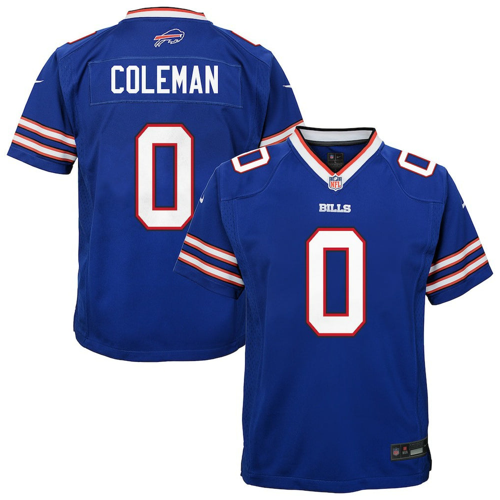 Keon Coleman Buffalo Bills Youth Team Game Jersey Royal - Nike