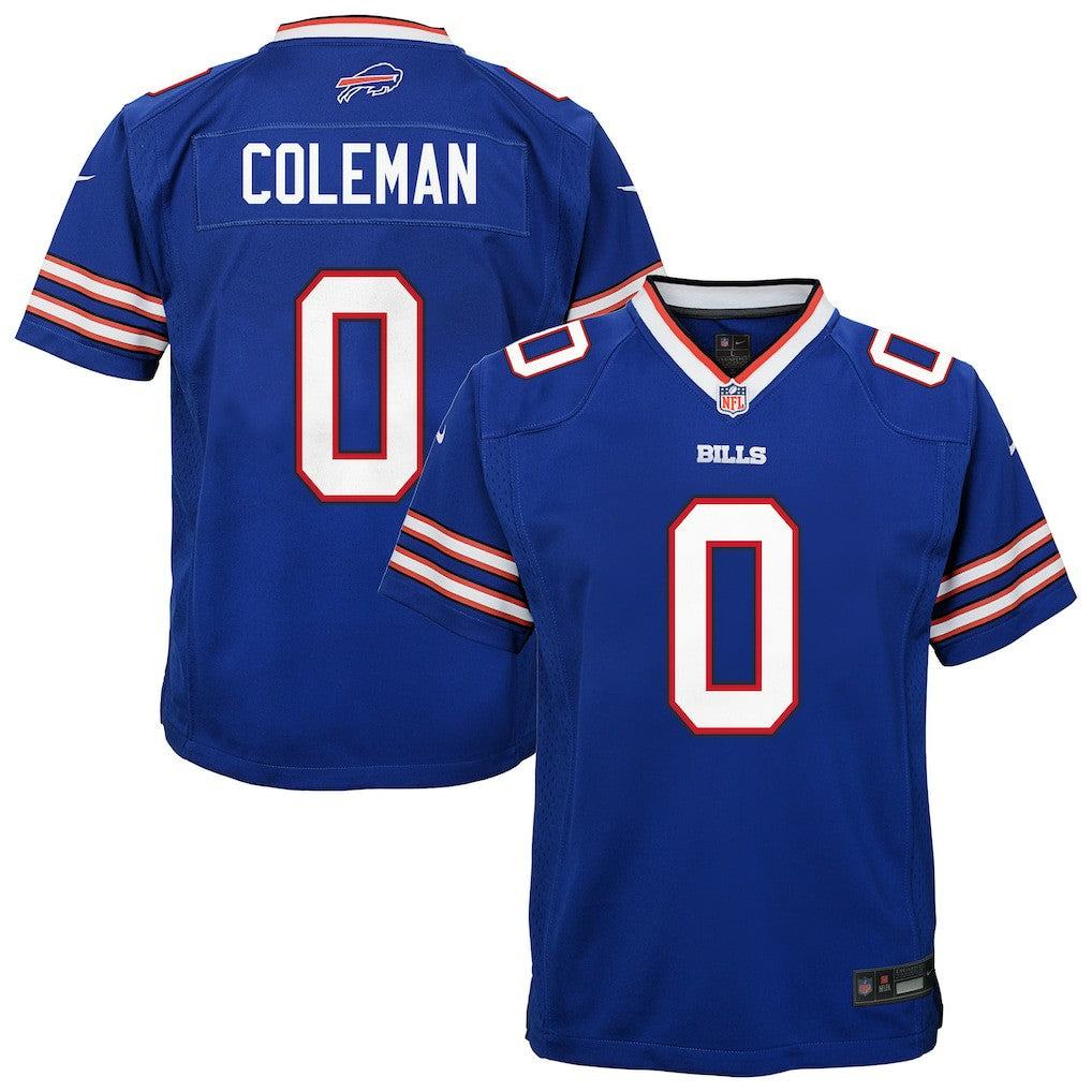 Keon Coleman Buffalo Bills Youth Team Game Jersey Royal - Nike