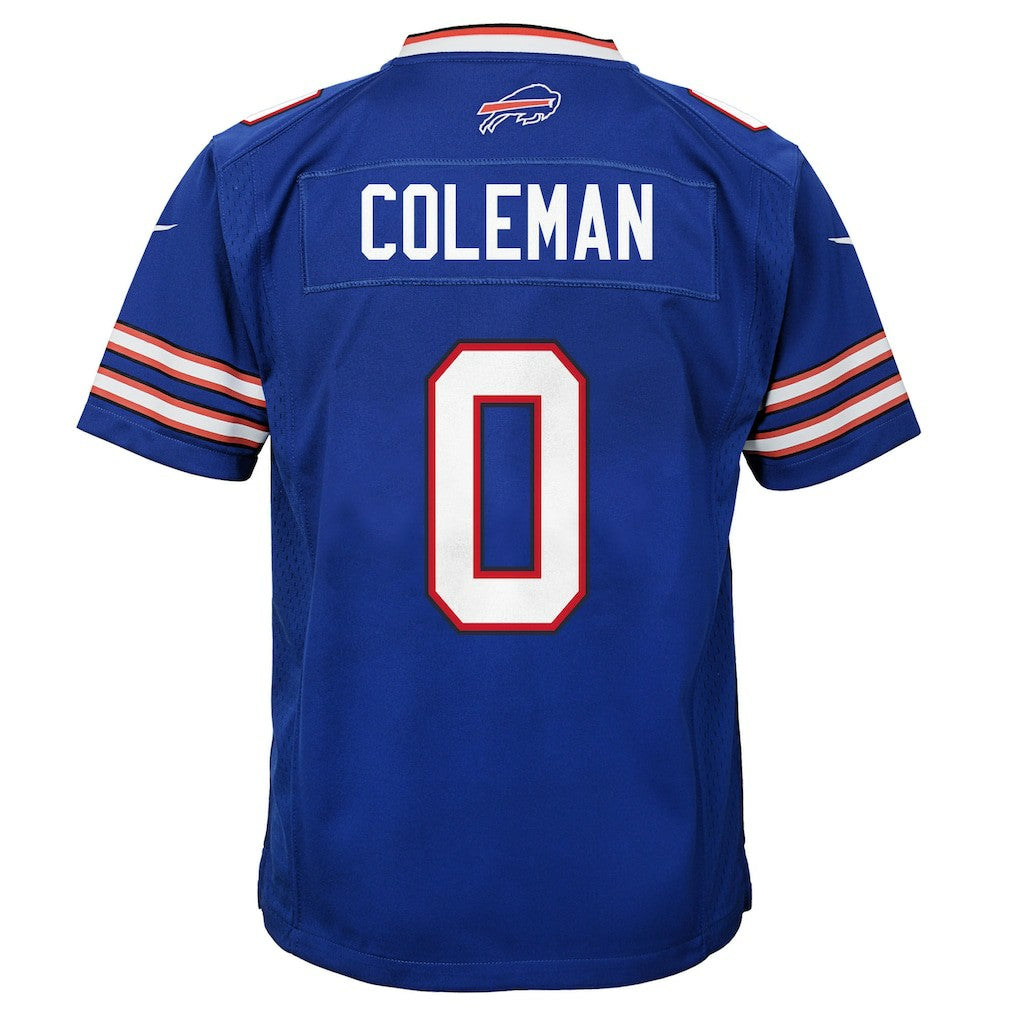 Keon Coleman Buffalo Bills Youth Team Game Jersey Royal - Nike