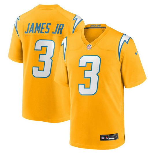 Derwin James Jr. Los Angeles Chargers Youth Alternate Charger Power Game Player Jersey - Gold | NFL Jerseys
