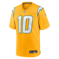 Justin Herbert Los Angeles Chargers Youth Alternate Charger Power Game Player Jersey Gold - Nike