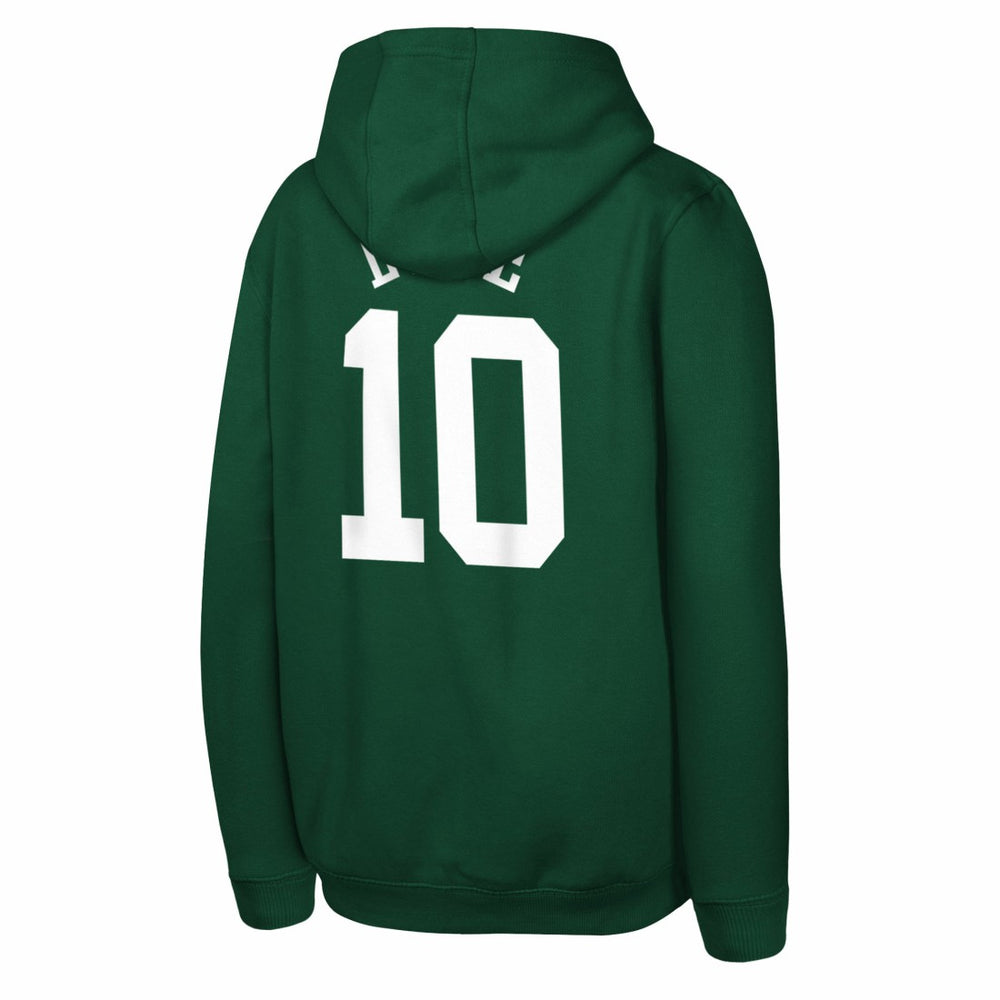 Jordan Love Green Bay Packers Outerstuff Mainliner Player Name & Number Hoodie Green - NFL