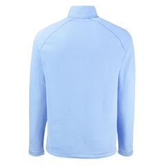 Miami Dolphins Cutter & Buck Peshastin Eco Fleece Recycled Raglan Quarter-Zip Top Powder Blue - NFL