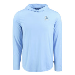Cleveland Browns Men's Cutter & Buck Coastline Epic Comfort Eco Recycled Hooded Shirt Powder Blue - NFL