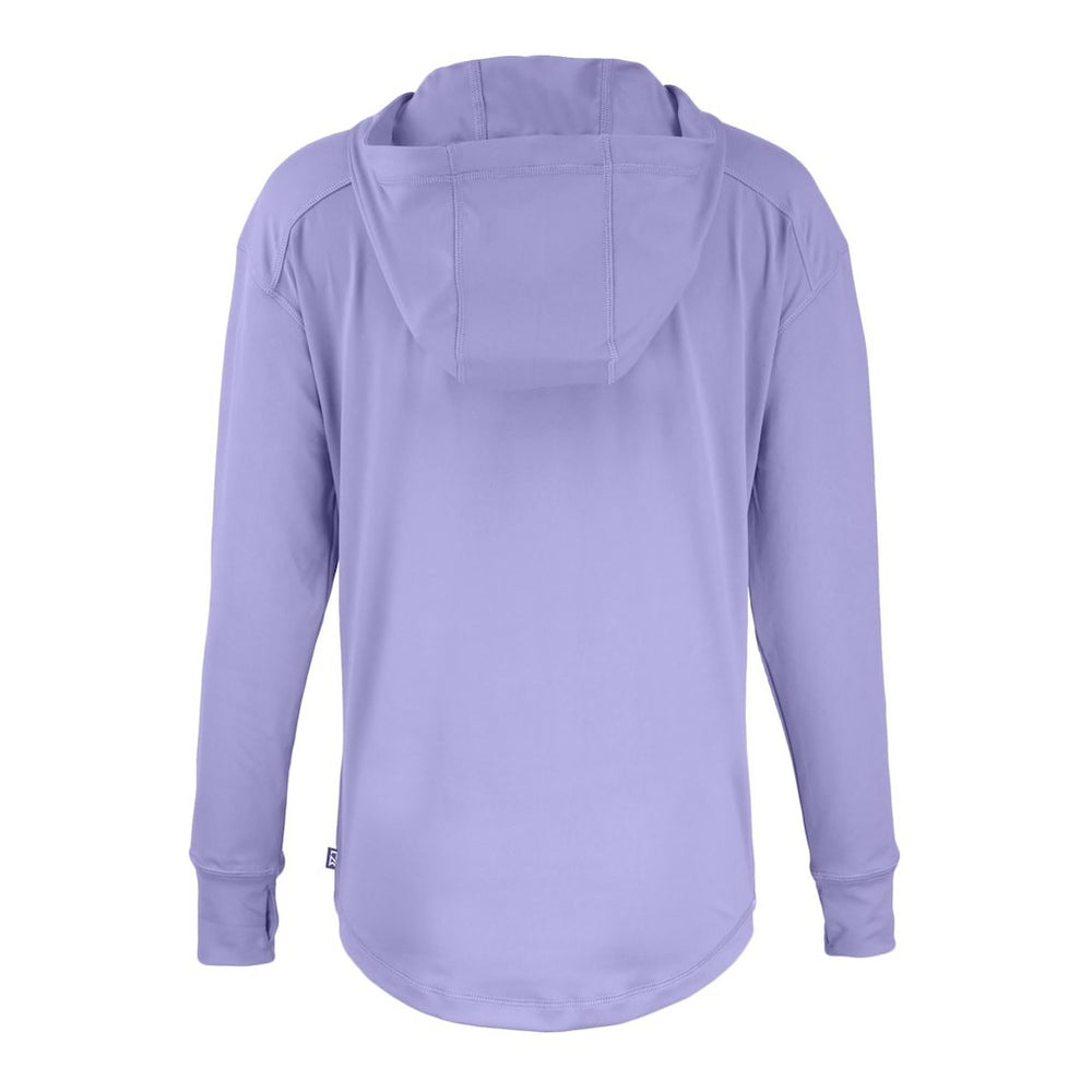 Baltimore Ravens Cutter & Buck Women's Daybreak Eco Recycled Half-Zip Hoodie Purple - NFL
