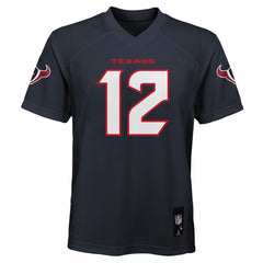 Nico Collins Houston Texans Youth Replica Player Jersey Navy - NFL