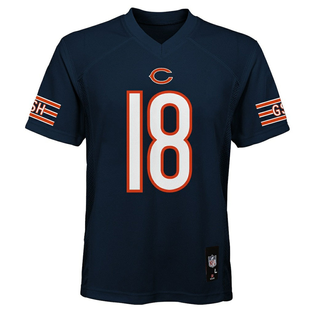 Caleb Williams Chicago Bears Outerstuff Preschool Replica Player Jersey Navy - NFL
