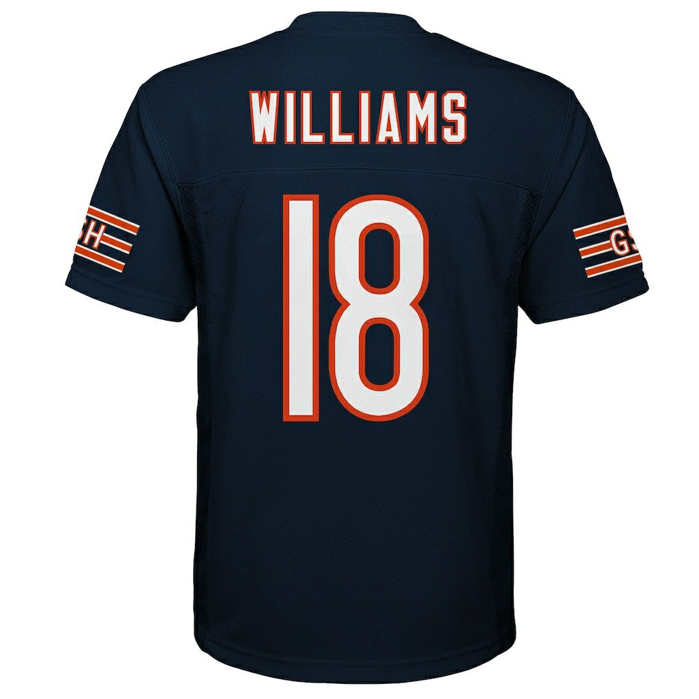 Caleb Williams Chicago Bears Outerstuff Preschool Replica Player Jersey Navy - NFL