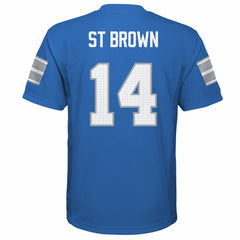 Amon-Ra St. Brown Detroit Lions Outerstuff Preschool Replica Player Jersey Blue - NFL