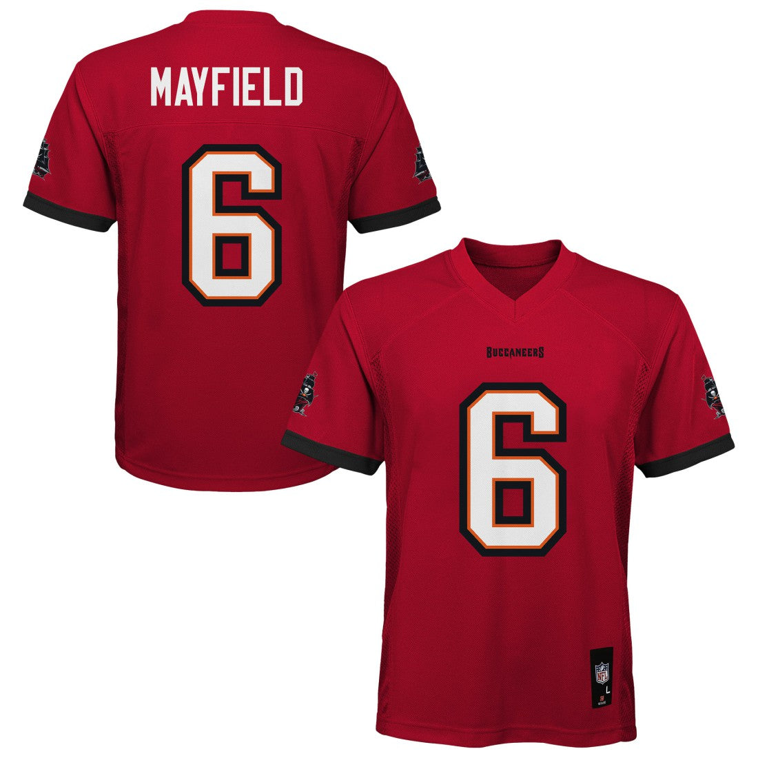 Baker Mayfield Tampa Bay Buccaneers Outerstuff Preschool Replica Player Jersey Red - NFL