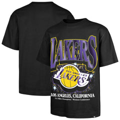 47 brand - Los Angeles Lakers '47 Past Champs Collection Flashbulb Foundation T-Shirt - Black