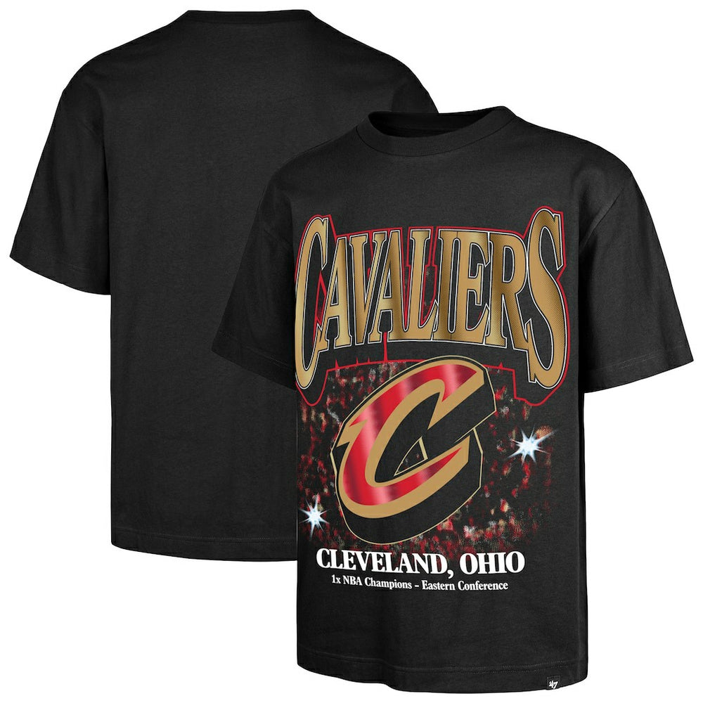 47 brand - Cleveland Cavaliers '47 Past Champs Collection Flashbulb Foundation T-Shirt - Black