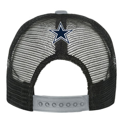 Dallas Cowboys Outerstuff Modern Fan Trucker Adjustable Hat White/Navy - NFL