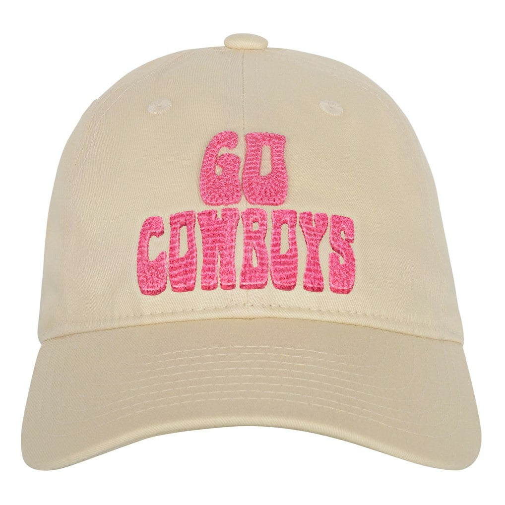 Dallas Cowboys Outerstuff Girls Youth Blitz Adjustable Hat Cream - NFL
