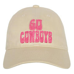 Dallas Cowboys Outerstuff Girls Youth Blitz Adjustable Hat Cream - NFL