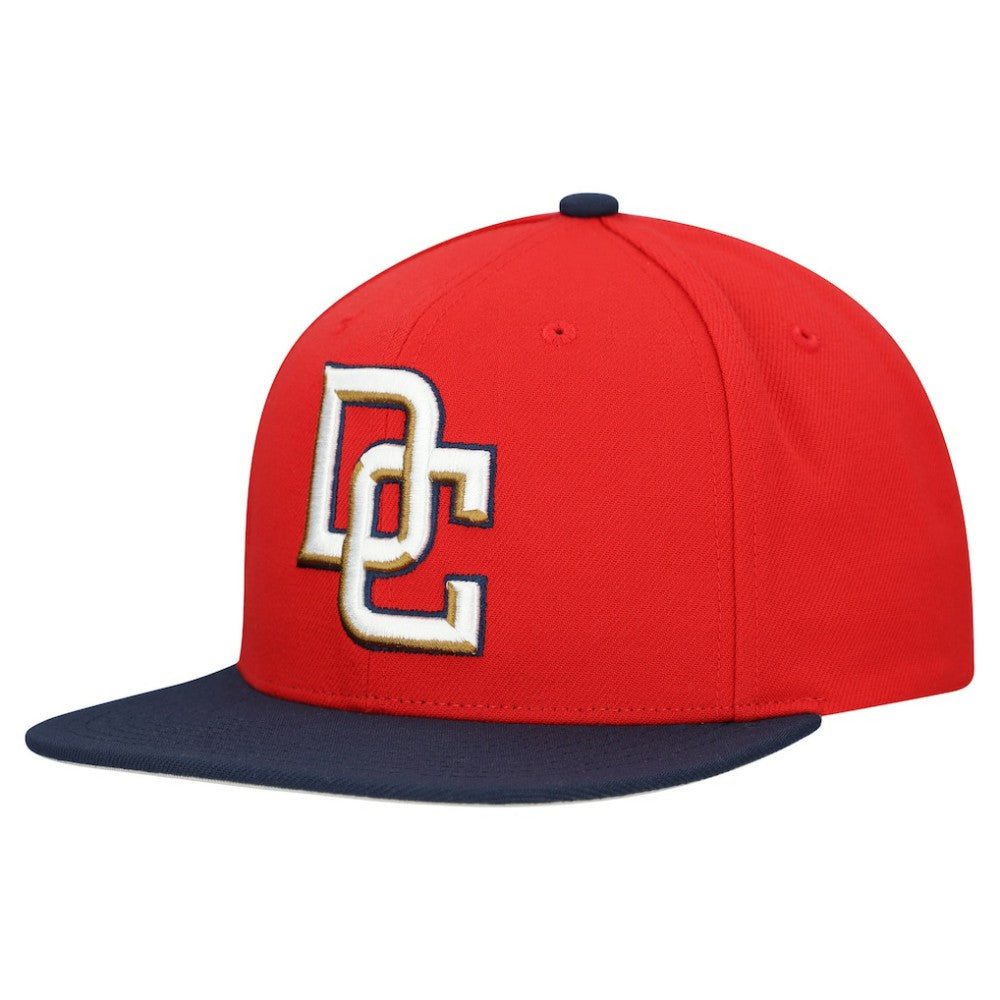 Washington Nationals Mitchell & Ness Cooperstown Collection Basic Flip Snapback Hat Clearance