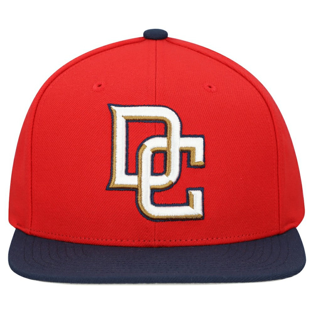 Washington Nationals Mitchell & Ness Cooperstown Collection Basic Flip Snapback Hat Clearance