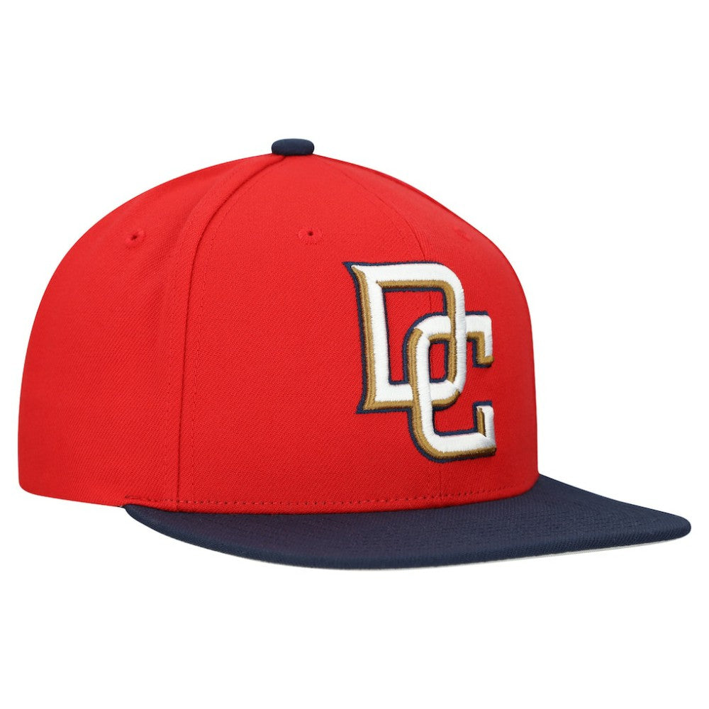 Washington Nationals Mitchell & Ness Cooperstown Collection Basic Flip Snapback Hat Clearance