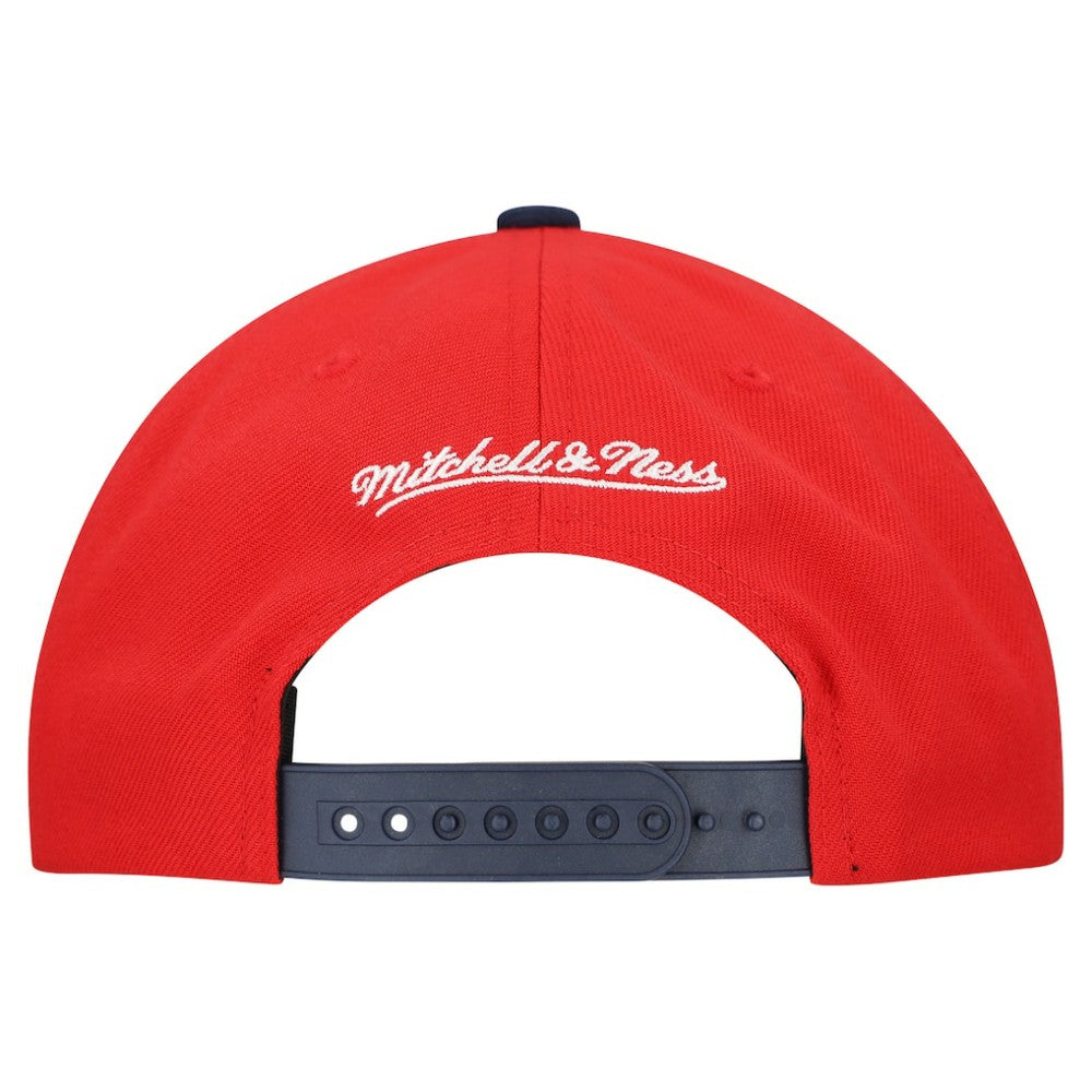 Washington Nationals Mitchell & Ness Cooperstown Collection Basic Flip Snapback Hat Clearance