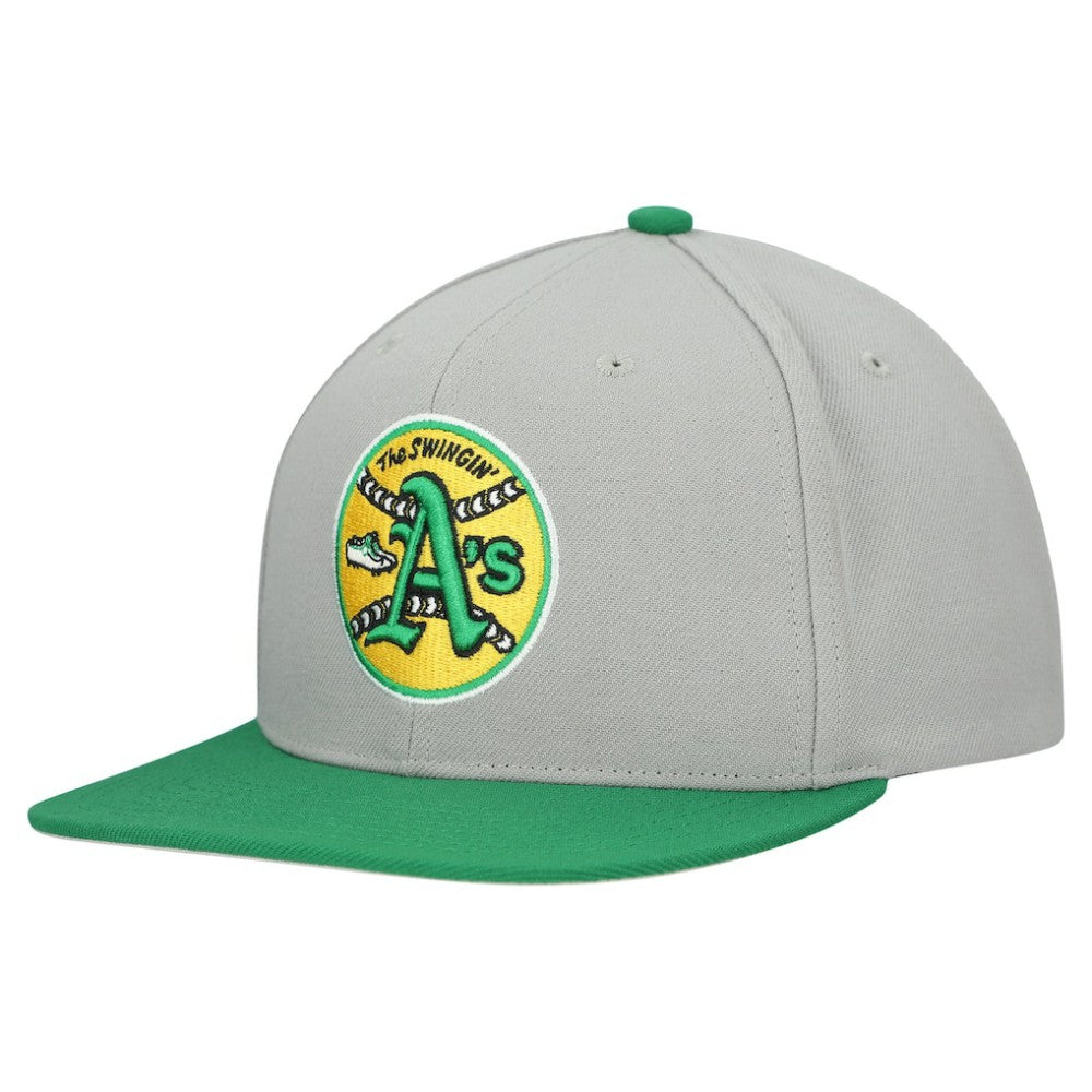 Athletics Mitchell & Ness Cooperstown Collection Basic Flip Snapback Hat Near Me