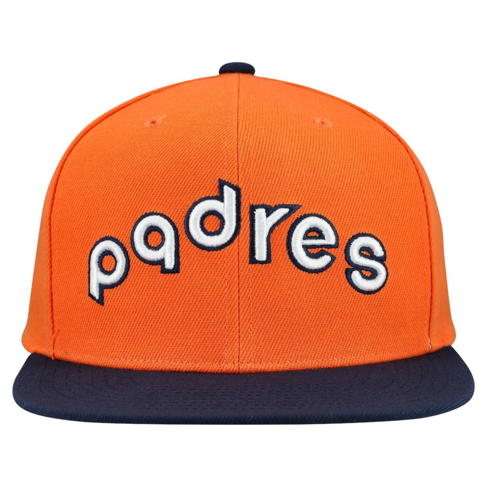 San Diego Padres Mitchell & Ness Cooperstown Collection Basic Flip Snapback Hat for sale