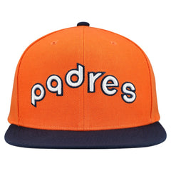San Diego Padres Mitchell & Ness Cooperstown Collection Basic Flip Snapback Hat for sale
