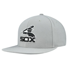 Chicago White Sox Mitchell & Ness Cooperstown Collection Basic Flip Snapback Hat Lifestyle