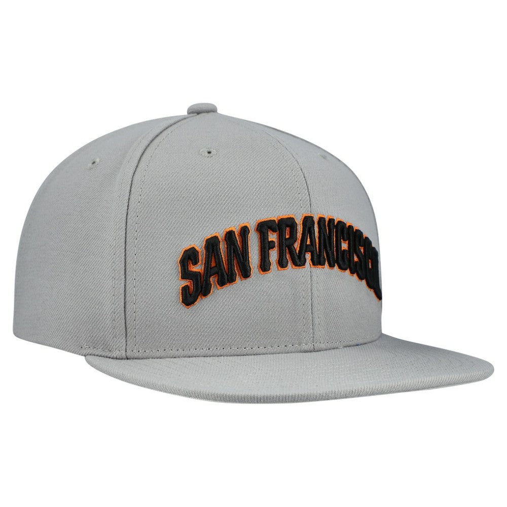 San Francisco Giants Mitchell & Ness Cooperstown Collection Basic Flip Snapback Hat discount