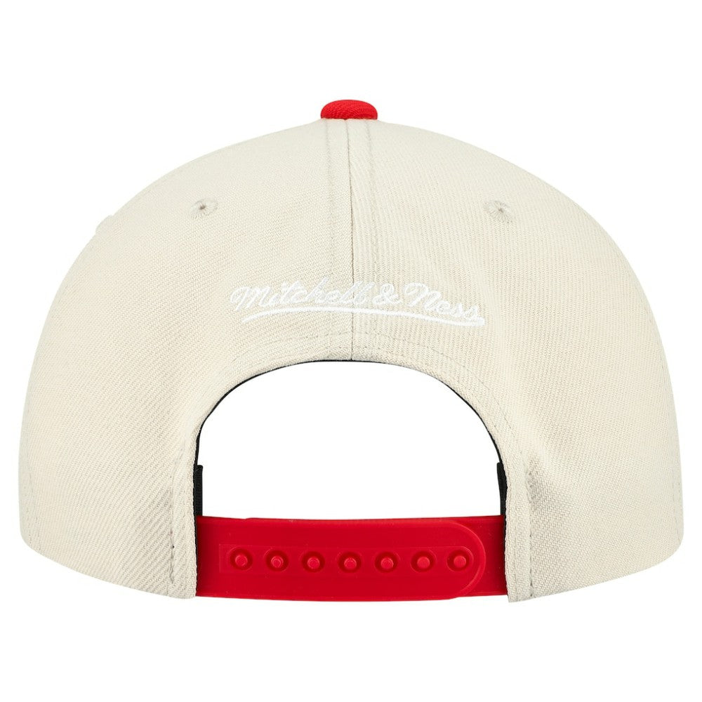 St. Louis Cardinals Mitchell & Ness Cooperstown Collection Basic Flip Snapback Hat Clearance