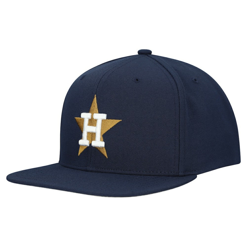 Houston Astros Mitchell & Ness Cooperstown Collection Basic Flip Snapback Hat Online