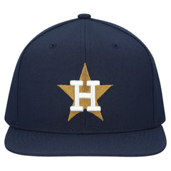 Houston Astros Mitchell & Ness Cooperstown Collection Basic Flip Snapback Hat Online