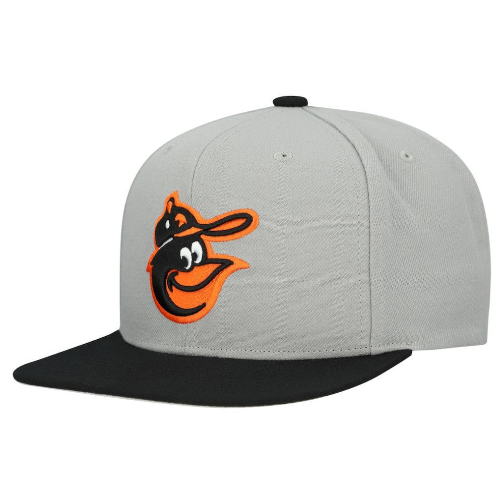 Baltimore Orioles Mitchell & Ness Cooperstown Collection Basic Flip Snapback Hat for sale