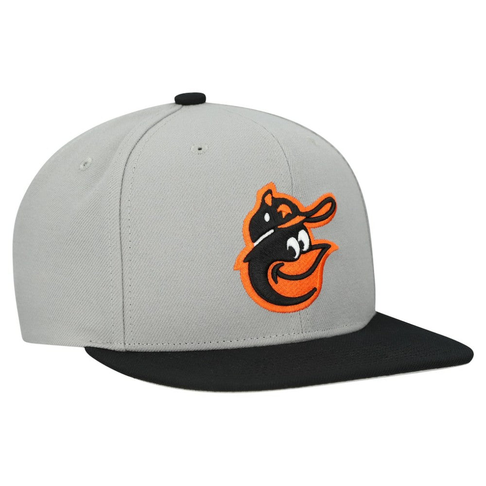 Baltimore Orioles Mitchell & Ness Cooperstown Collection Basic Flip Snapback Hat for sale