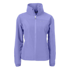 Los Angeles Chargers Cutter & Buck Women's Charter Eco Recycled Full-Zip Jacket Purple - NFL
