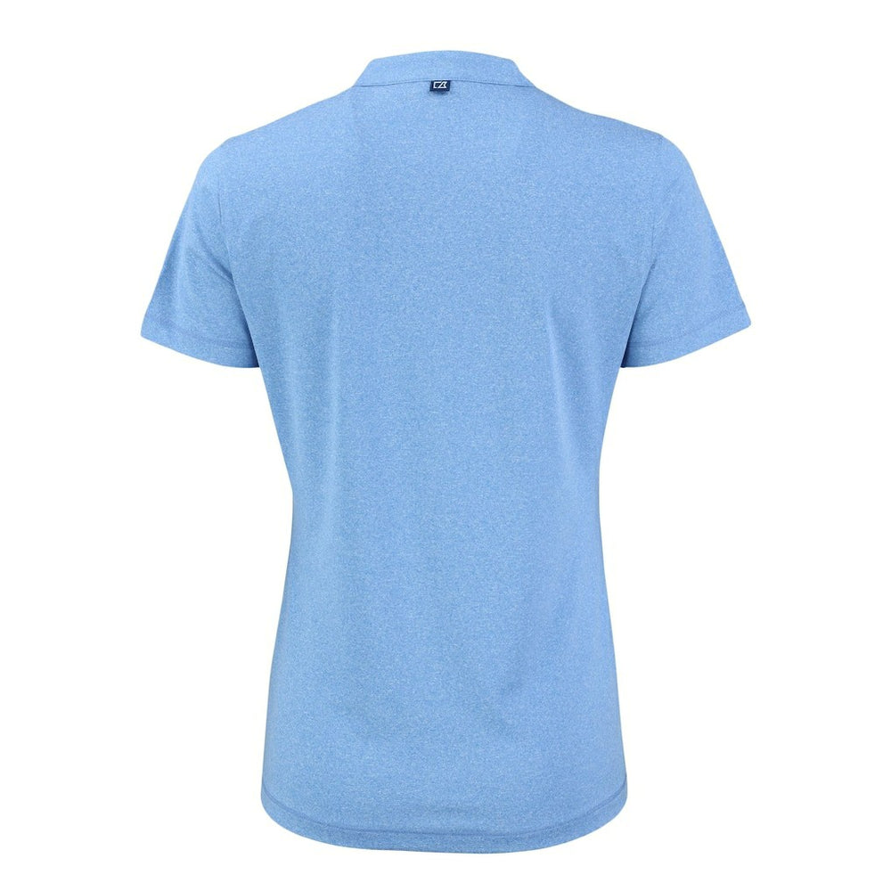Green Bay Packers Cutter & Buck Women's Forge Heathered Stretch Blade Top Powder Blue - NFL
