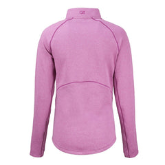 Indianapolis Colts Cutter & Buck Women's Peshastin Eco Fleece Recycled Half-Zip Top Pink - NFL