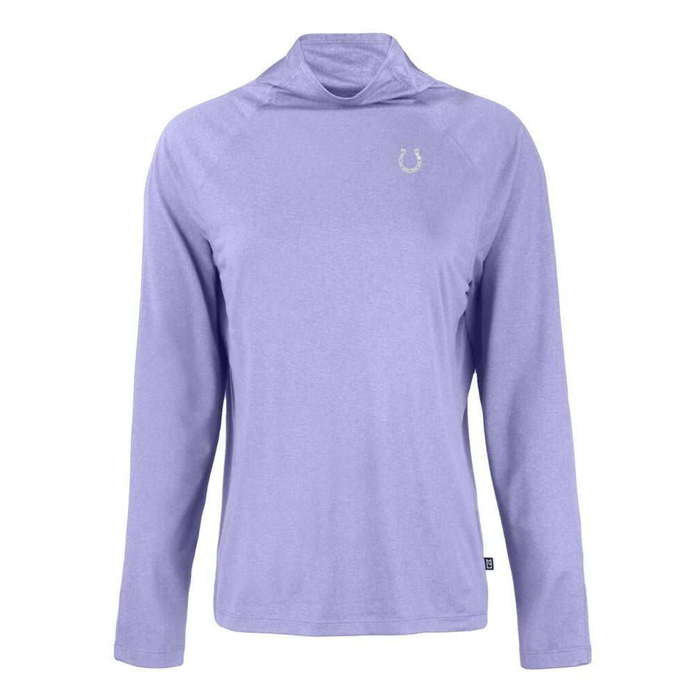 Indianapolis Colts Cutter & Buck Women's Coastline Epic Comfort Eco Recycled Funnel Neck Top Purple - NFL