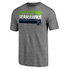Seattle Seahawks Square Off Tri-Blend T-Shirt Heather Gray - NFL