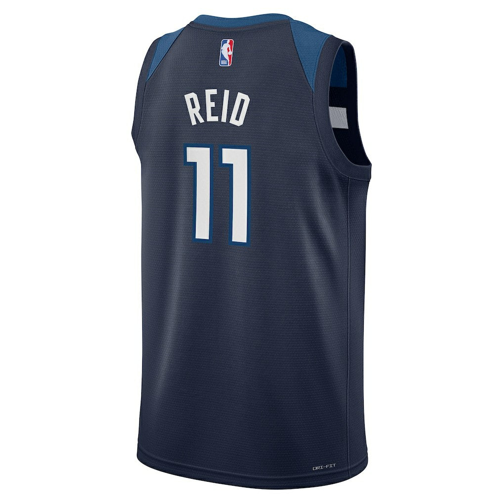 Nike - Naz Reid Minnesota Timberwolves Youth Swingman Jersey - Icon Edition - Navy